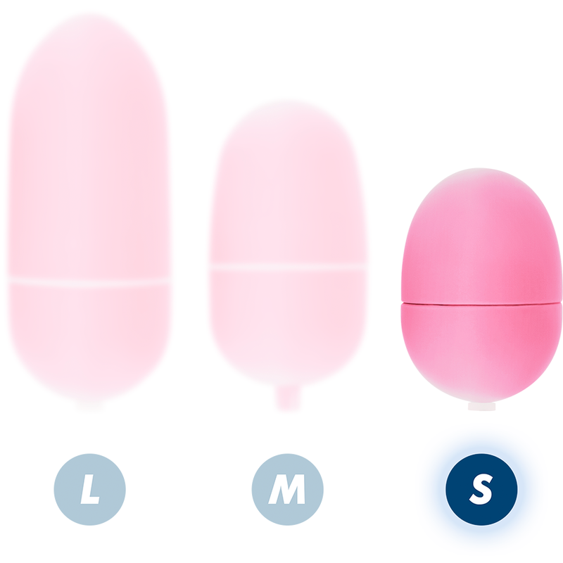 Ovo Vibrante com Controle Remoto S, Rosa