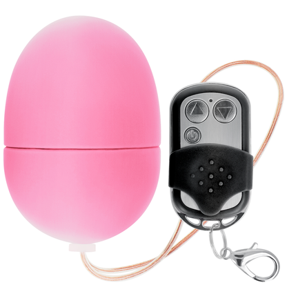 Ovo Vibrante com Controle Remoto S, Rosa