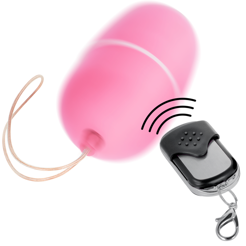 Ovo Vibrante com Controlo Remoto M Rosa