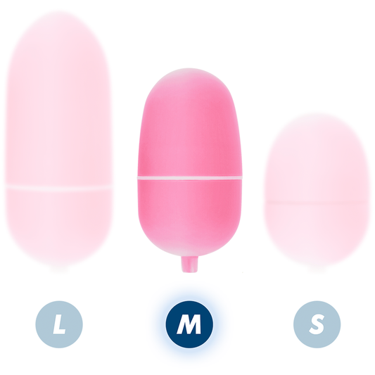Ovo Vibrante com Controlo Remoto M Rosa