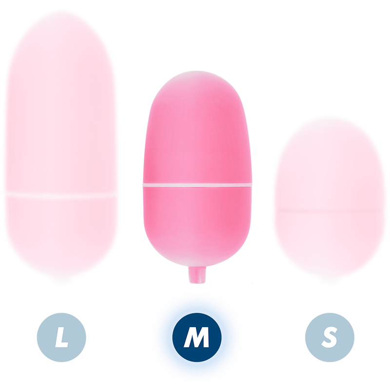 Ovo Vibrante com Controlo Remoto M Rosa