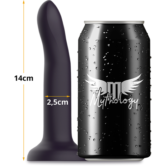 MYTHOLOGY Dildo Duman Místico Térmico S mostrando a mudança de cor e textura de silicone.