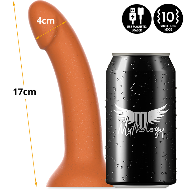 MYTHOLOGY Dildo Vibratório Rune Royal M com Base Ventosa.