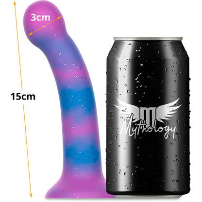 Close-up do Dildo MYTHOLOGY Galáctico Dion, mostrando o design e a textura do silicone.