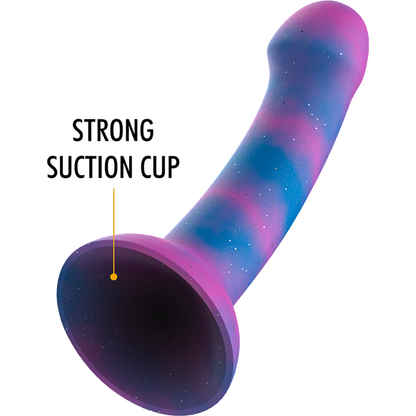 MYTHOLOGY Dildo de Fantasia Galáctico Dion M em silicone premium, com design ergonómico para estimulação do Ponto G.
