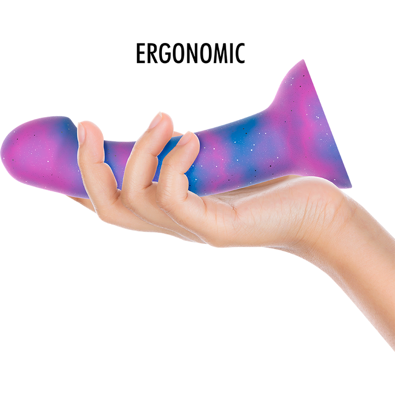 MYTHOLOGY Dildo de Fantasia Galáctico Dion M em silicone premium, com design ergonómico para estimulação do Ponto G.