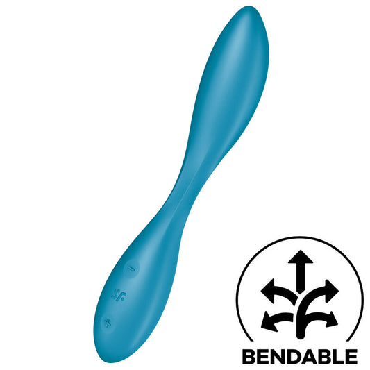 Satisfyer Multi Vibrador G-Spot Flex 1 Azul para estimulação do ponto G