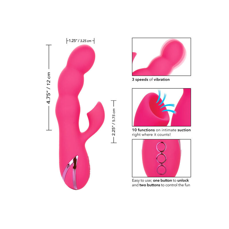Vibrador de Sucção e Dupla Estimulação Oceanside Orgasm