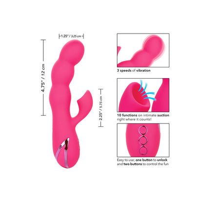 Vibrador de Sucção e Dupla Estimulação Oceanside Orgasm