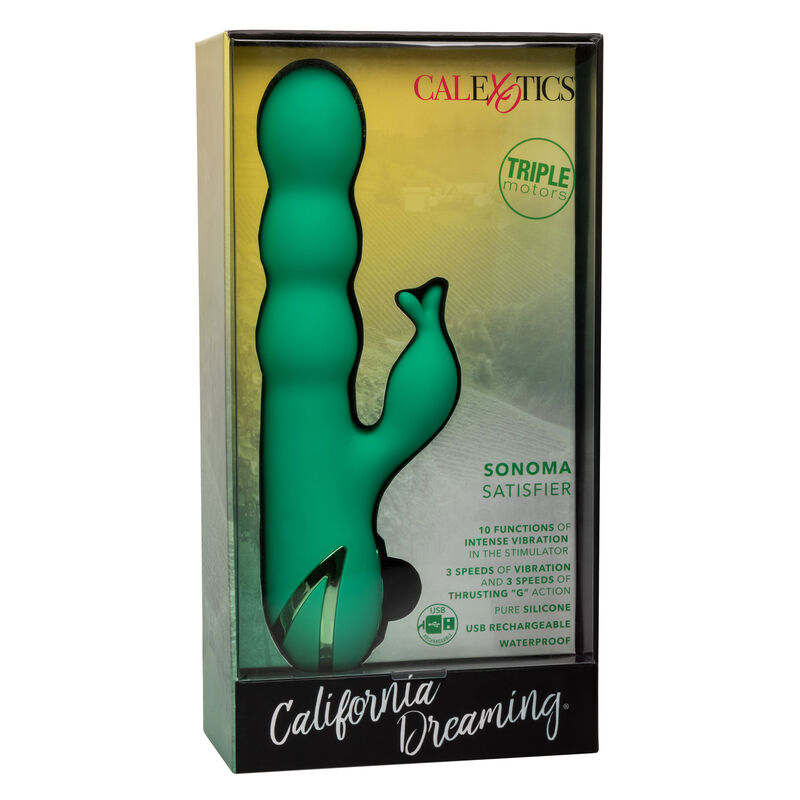 Vibrador Sonoma com Estimulador de Clitóris e Impulso