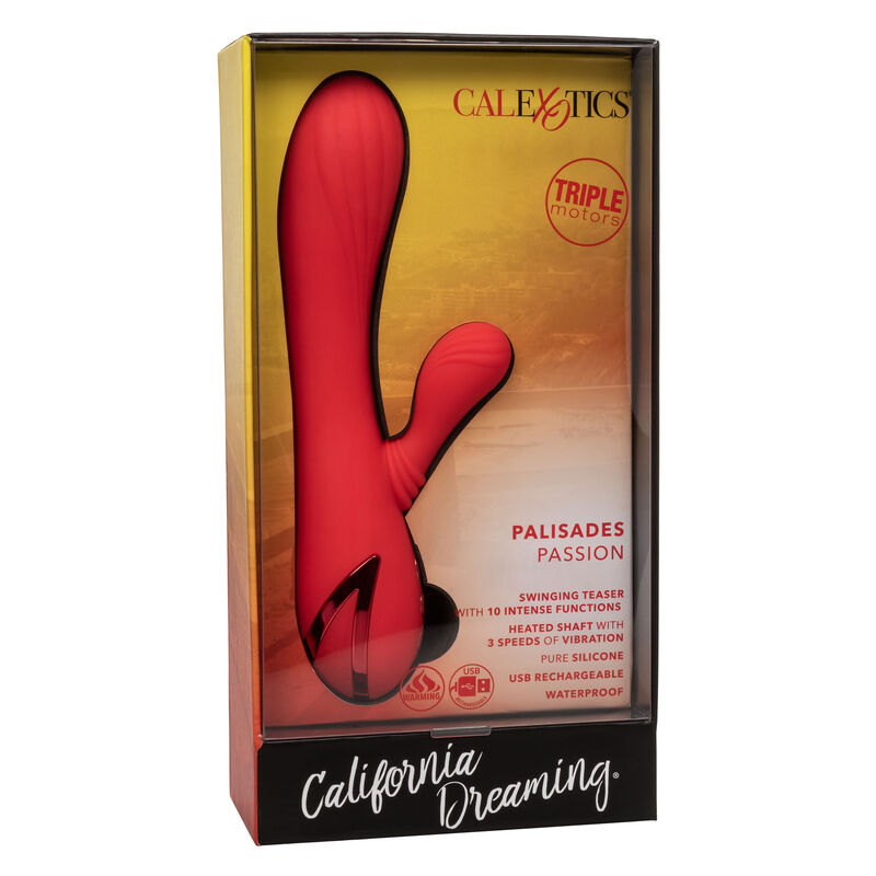 Vibrador Palisades Paixão Vermelha Aquecido