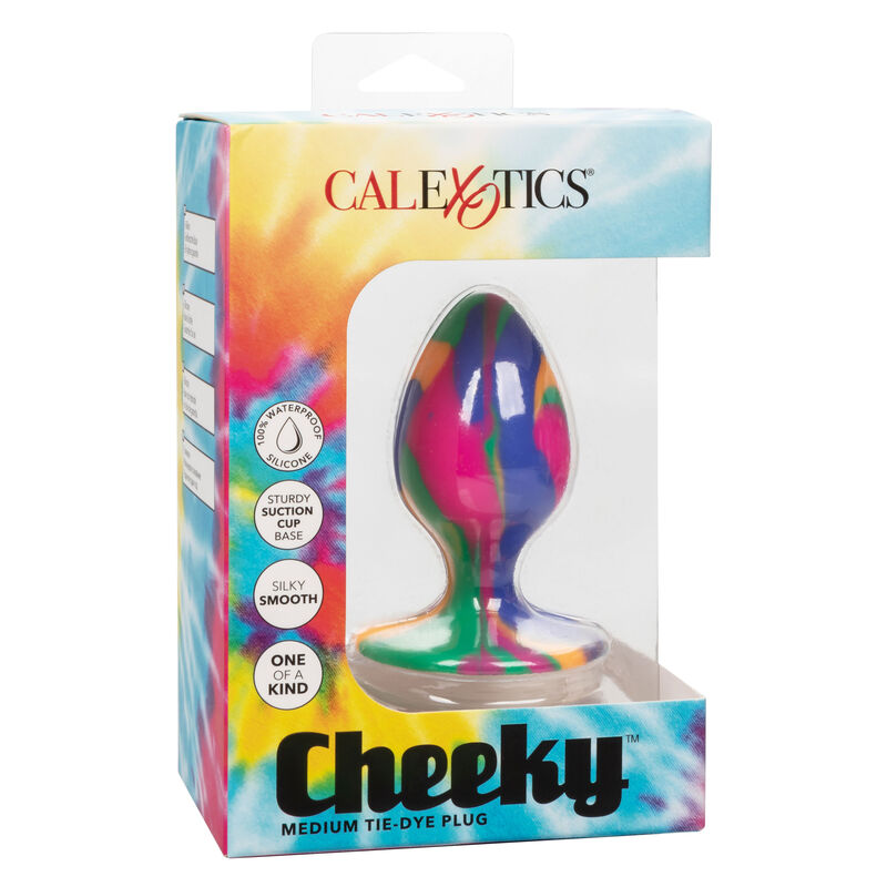 Plug Anal Cheeky Médio Tie-Dye
