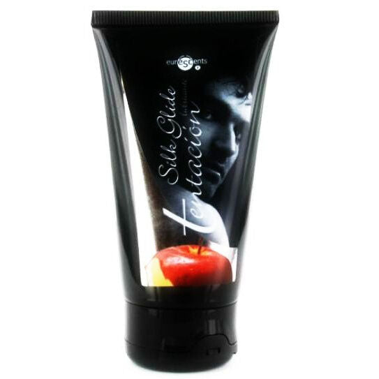 Embalagem do Lubrificante TENTACION Sabor Leite de Coco 75ml, mostrando o design e o volume do produto.