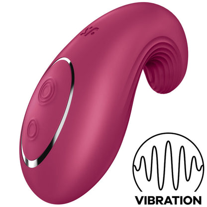 Vibrador Satisfyer Dipping Delight Azul para estimulação clitoriana intensa
