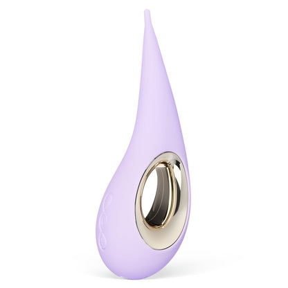 Close-up of the LELO Estimulador de Clitóris DOT com Tecnologia Infinite Loop, highlighting its design and soft silicone texture.