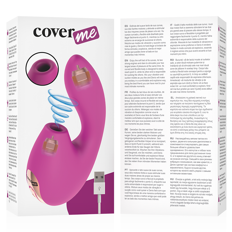 Vibrador de Sucção de Clitóris e Ponto G Potente