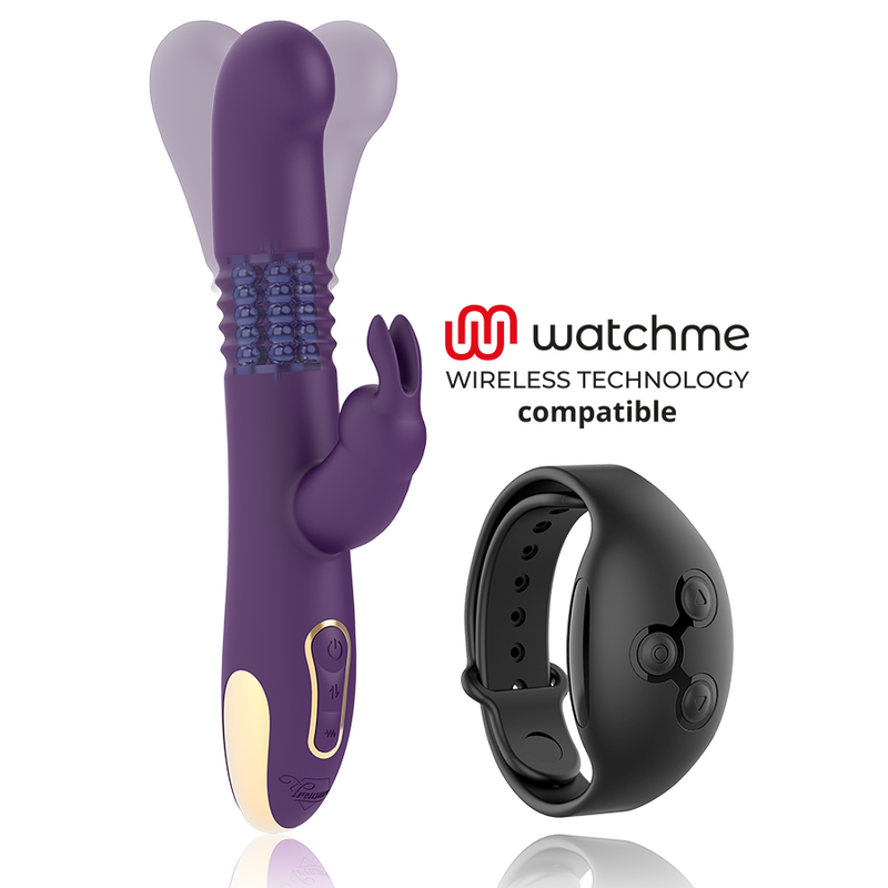 Vibrador TREASURE - BASTIAN COELHO Rotador com Movimento Up-Down e WatchMe Wireless.