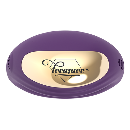 Anel Vibratório TREASURE Robin com tecnologia WATCHME, mostrando seu design ergonómico e material de silicone.