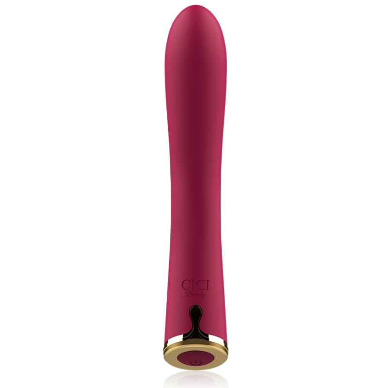CICI BEAUTY Vibrador Bala Premium Silicone Recarregável Ultra Potente, destacando seu design elegante e compacto
