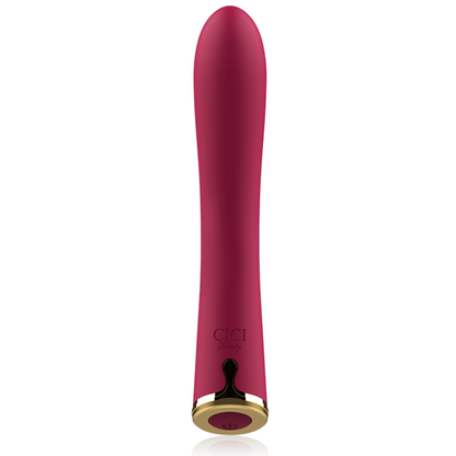 CICI BEAUTY Vibrador Bala Premium Silicone Recarregável Ultra Potente, destacando seu design elegante e compacto