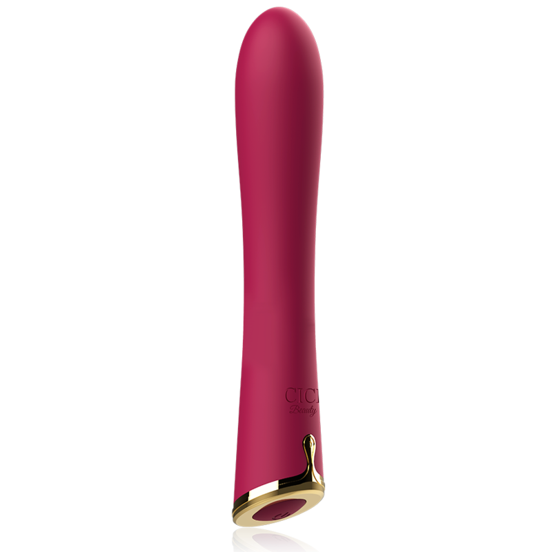 CICI BEAUTY Vibrador Bala Premium Silicone Recarregável Ultra Potente, destacando seu design elegante e compacto