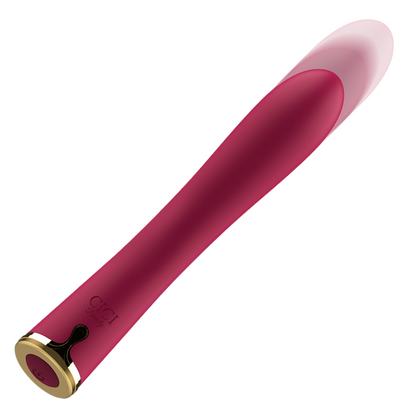 CICI BEAUTY Vibrador Bala Premium Silicone Recarregável Ultra Potente, destacando seu design elegante e compacto