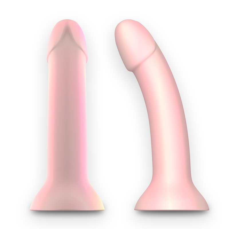 MYTHOLOGY Dildo Rune Doce em silicone super flexível com base de sucção para prazer versátil.