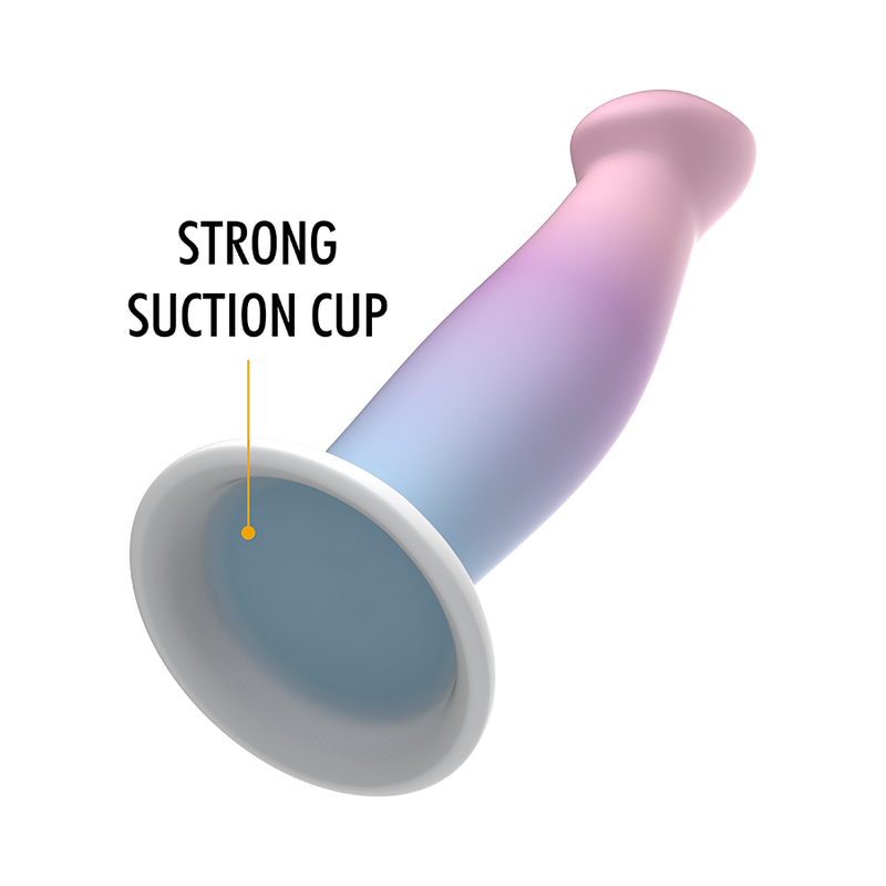 Dildo MYTHOLOGY Garrick Nayade M de silicone premium, com base de sucção para diversas posições.