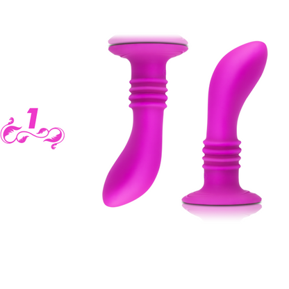 Detalhe do PRETTY LOVE Booty Passion Plug Anal Vibrador com seus 10 modos de vibração.