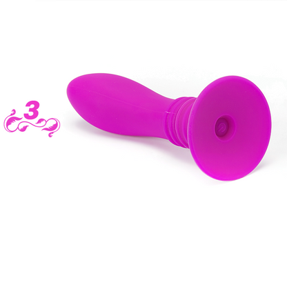 Detalhe do PRETTY LOVE Booty Passion Plug Anal Vibrador com seus 10 modos de vibração.