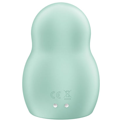 Satisfyer Pro To Go 1 Vibrador e Estimulador de Pulso de Ar Duplo Vermelho, compacto e portátil.