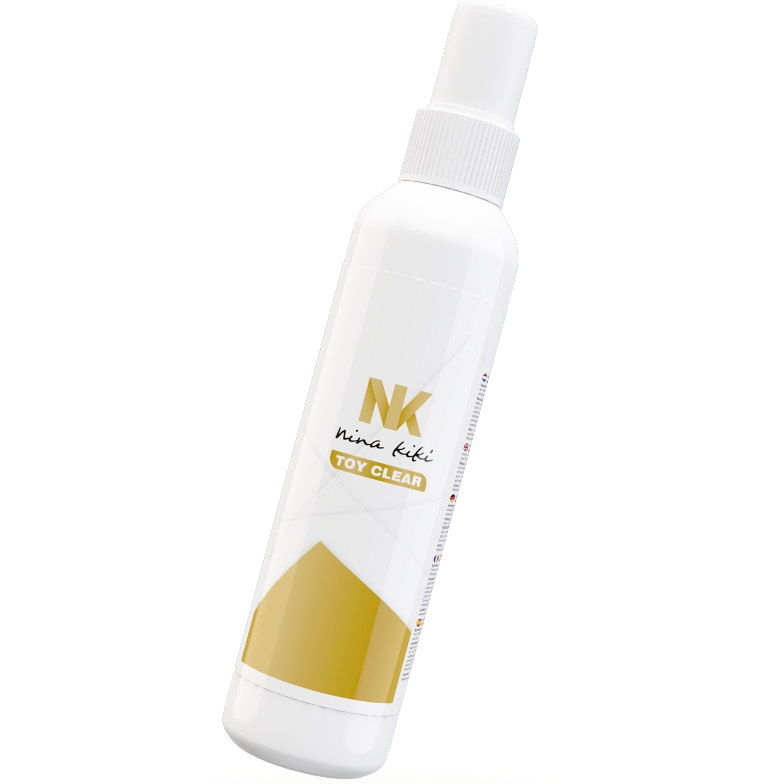 NINA KIKÍ Spray Limpador de Brinquedos 150 ML para higiene de acessórios eróticos