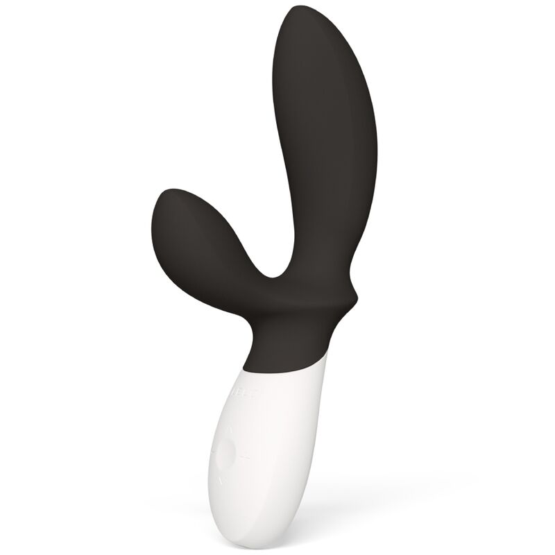 LELO Loki Wave 2 Massageador Prostático Vibratório preto, mostrando o design ergonômico e o material de silicone macio.