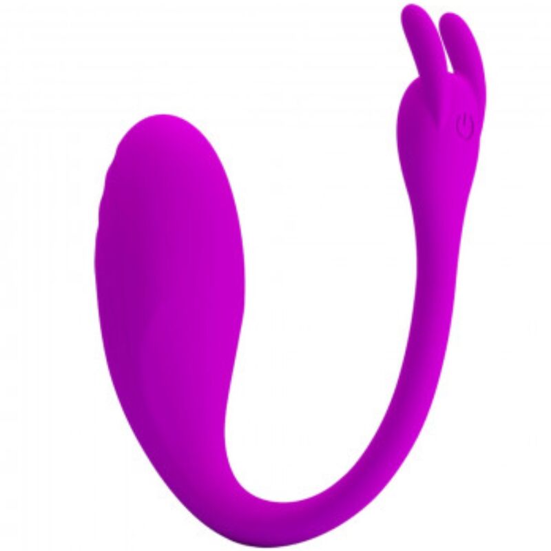 Vibrador Pretty Love Catalina violeta controlado por aplicação para prazer individual ou a dois.