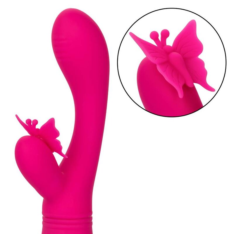 Vibrador Borboleta Flutter Kiss Rosa com Dupla Estimulação