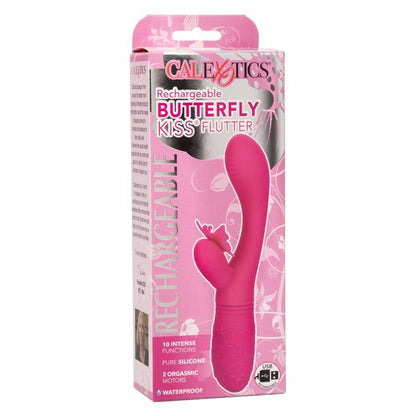 Vibrador Borboleta Flutter Kiss Rosa com Dupla Estimulação
