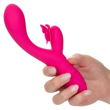 Vibrador Borboleta Flutter Kiss Rosa com Dupla Estimulação