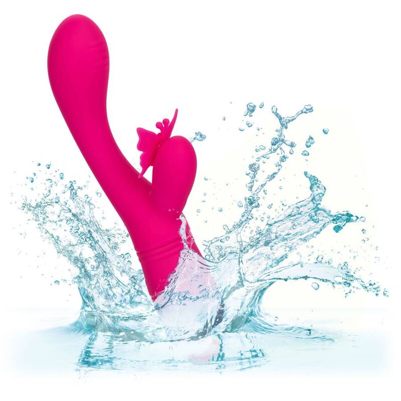 Vibrador Borboleta Flutter Kiss Rosa com Dupla Estimulação