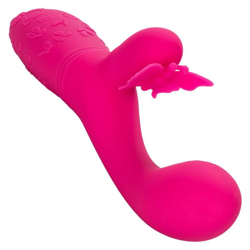 Vibrador Borboleta Flutter Kiss Rosa com Dupla Estimulação