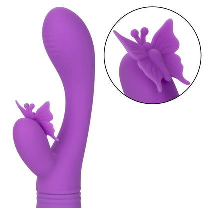 Vibrador Borboleta Beijo Violeta Recarregável com 10 Funções