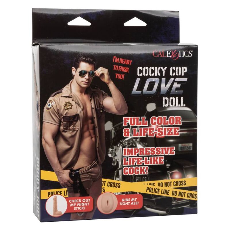 Boneca Realista Inflável Polícia Arrogante