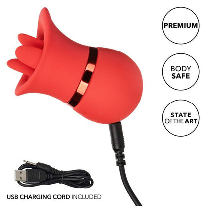 Conjunto Vibrador e Estimulador de Sucção - Beijo Francês
