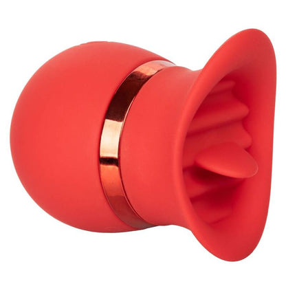 Vibrador Mini com Ponta de Língua 'Beijo Francês'