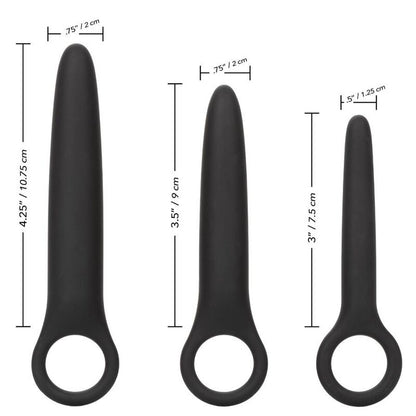 Trio de Dilatadores Anais Graduados de Silicone