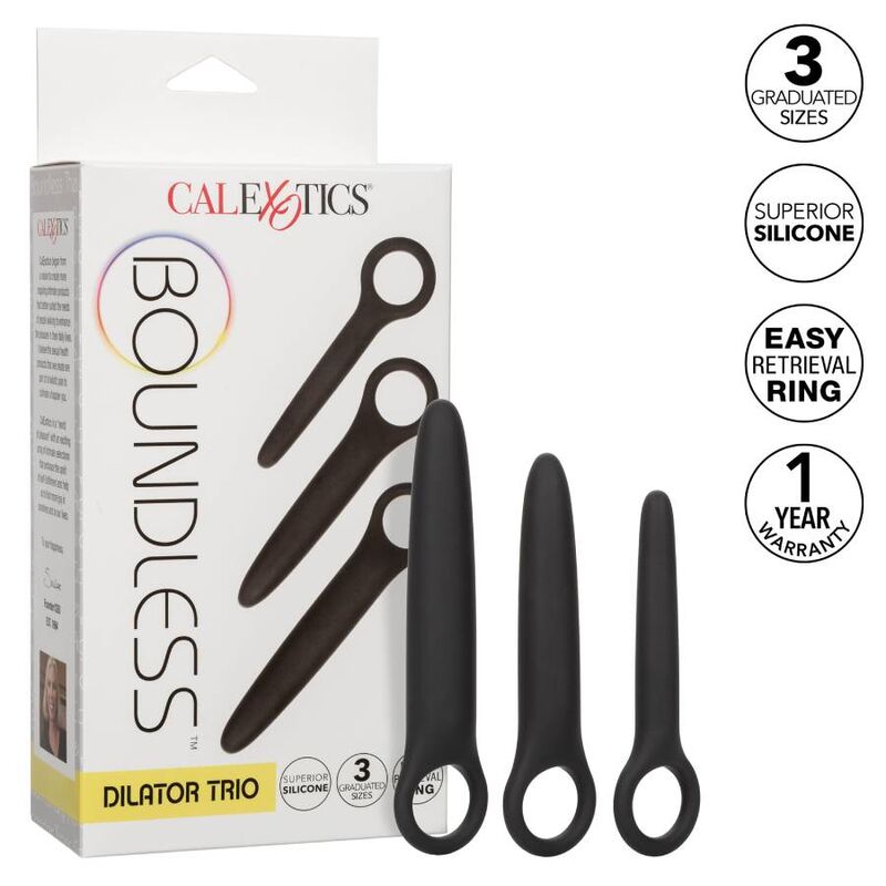 Trio de Dilatadores Anais Graduados de Silicone