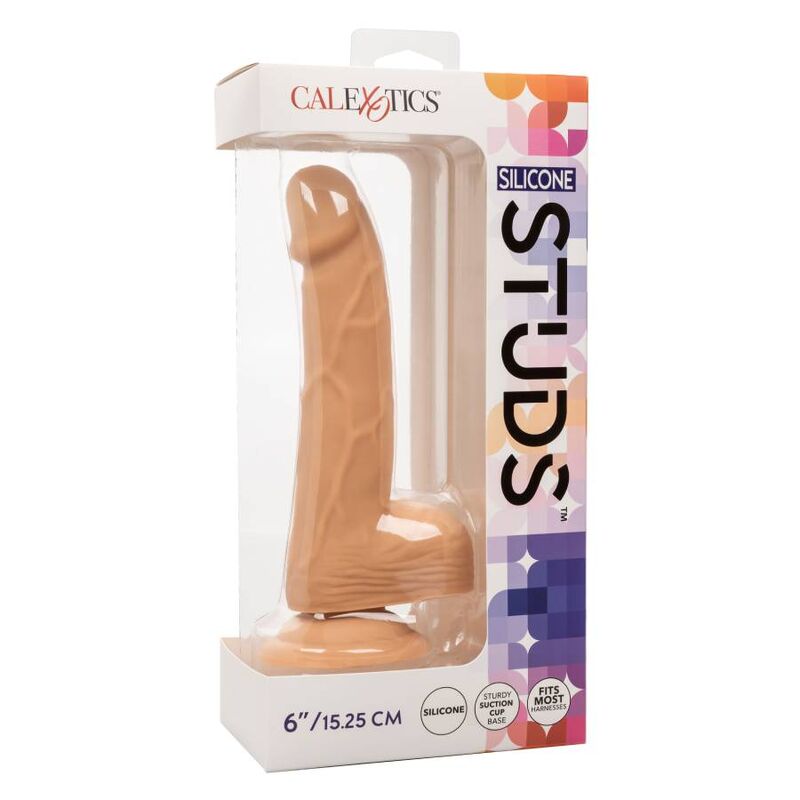 Dildo de Silicone Realista com Ventosa - 15 cm