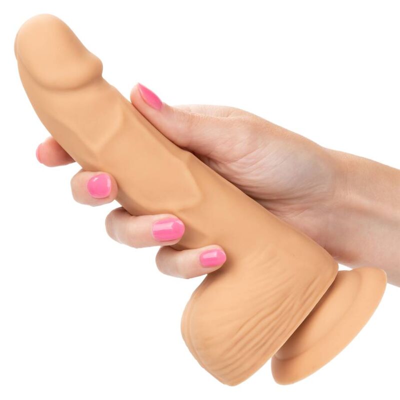 Dildo de Silicone Realista com Ventosa - 15 cm