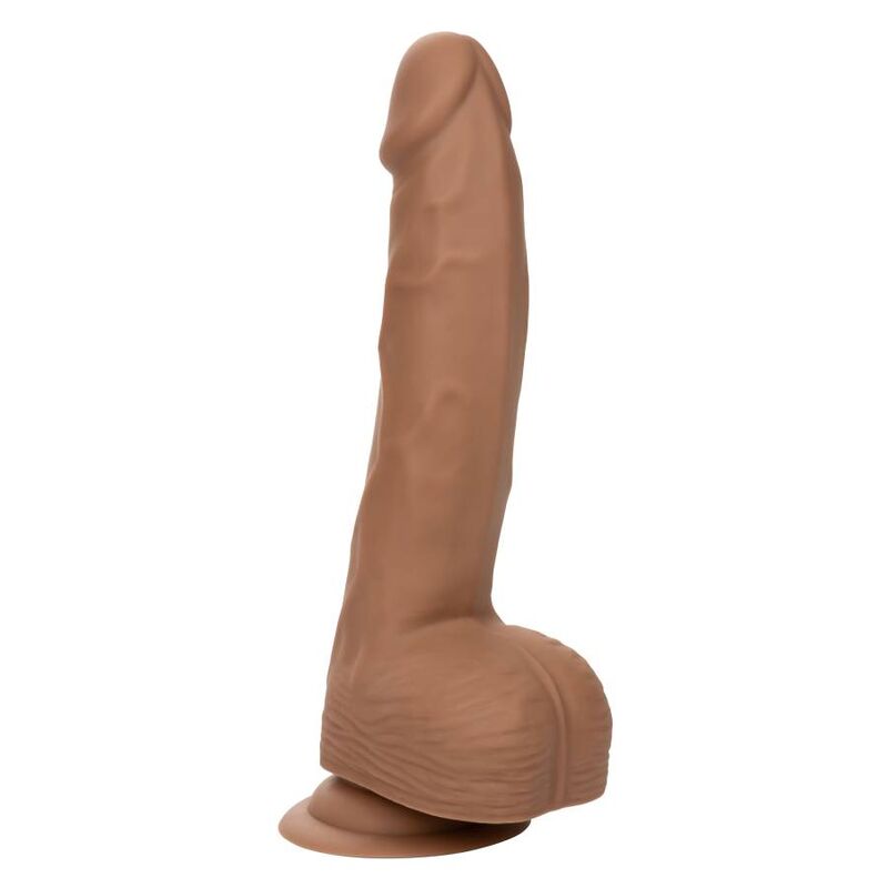 Dildo de Silicone Realista 20.32 cm Castanho