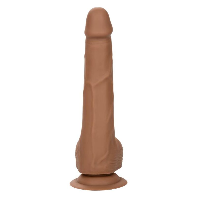 Dildo de Silicone Realista 20.32 cm Castanho