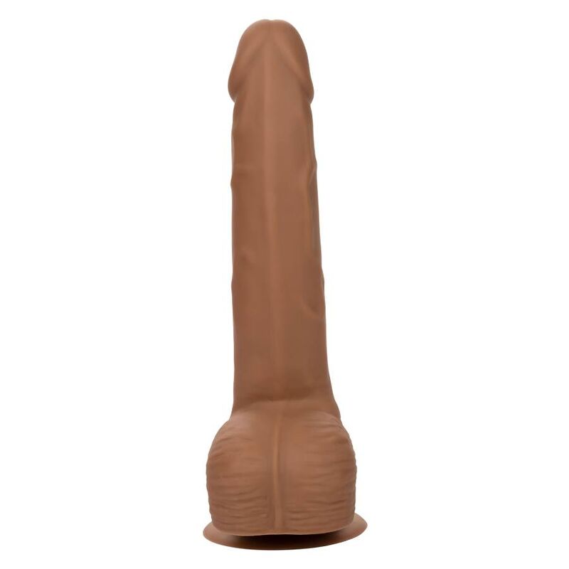 Dildo de Silicone Realista 20.32 cm Castanho